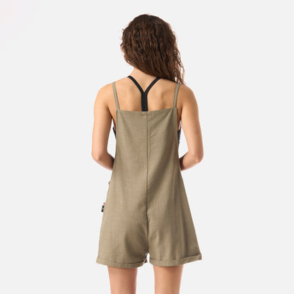 Jardinera Mujer Cultivadora Corta Verde Oliva Haka Honu