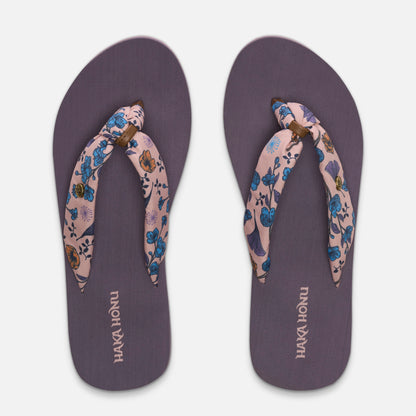 Sandalia Mujer Shancleta Damasco Haka Honu