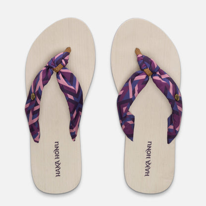 Sandalia Mujer Shancleta Crema Haka Honu