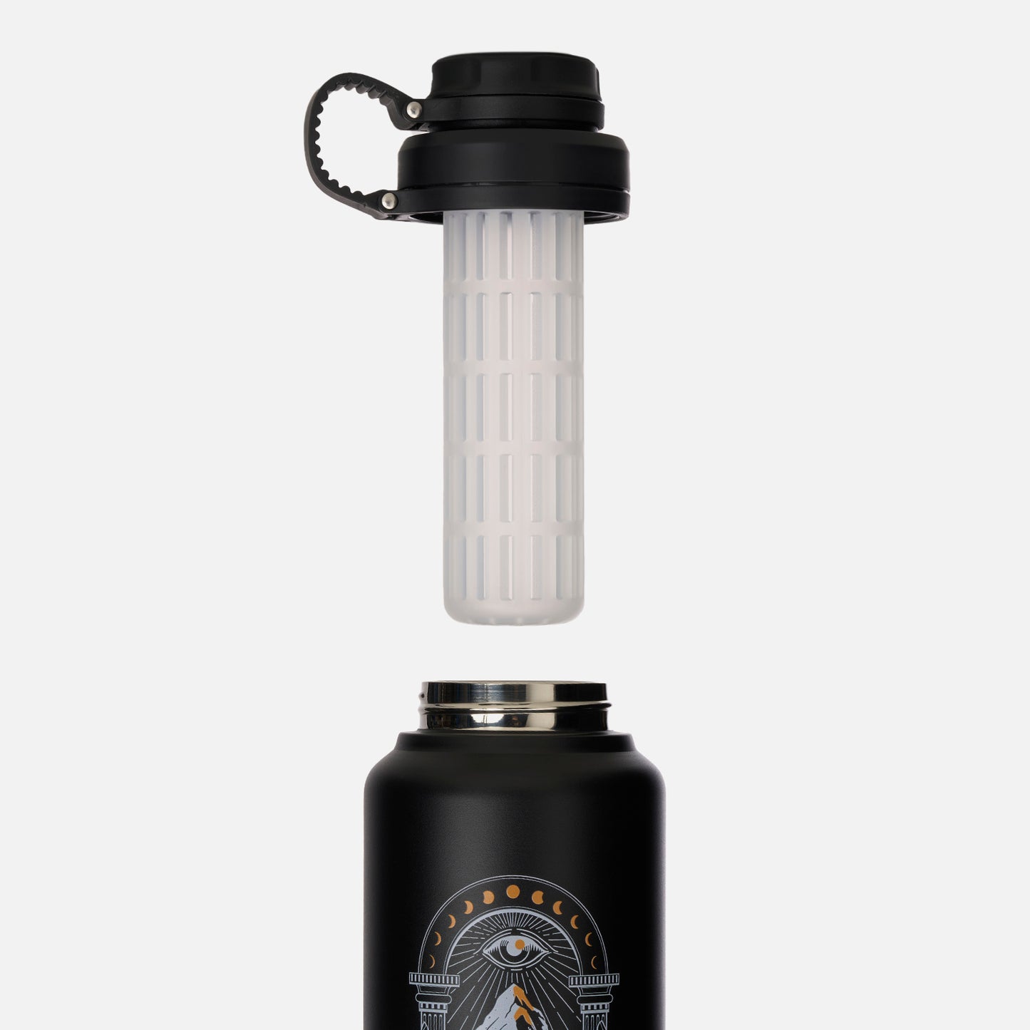 Botella Chucao Negro  Haka Honu