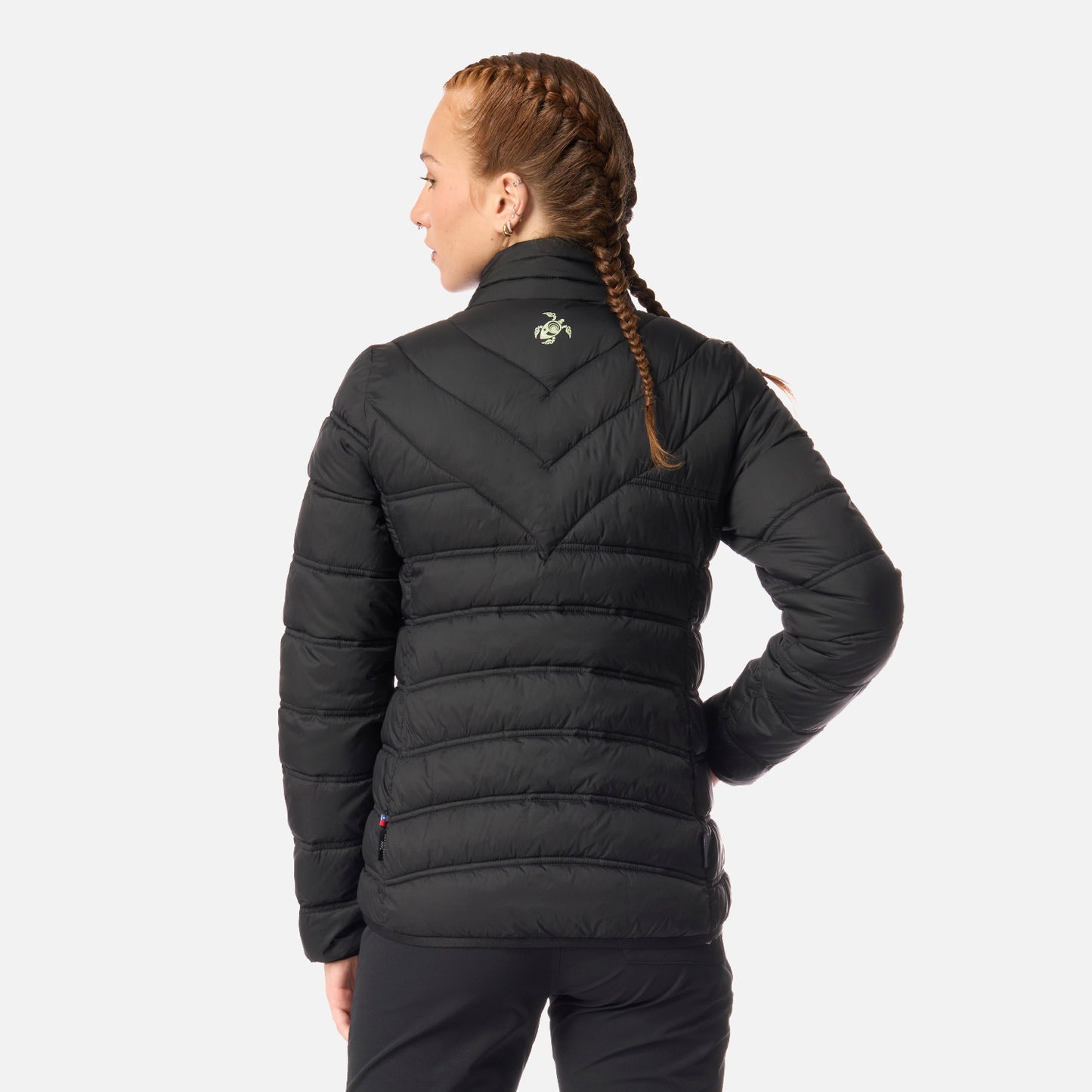 Chaqueta Mujer Ultraliviana Negro Haka Honu
