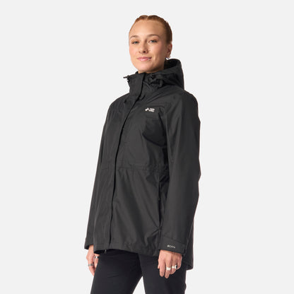 Chaqueta Mujer Corteza Negro Haka Honu