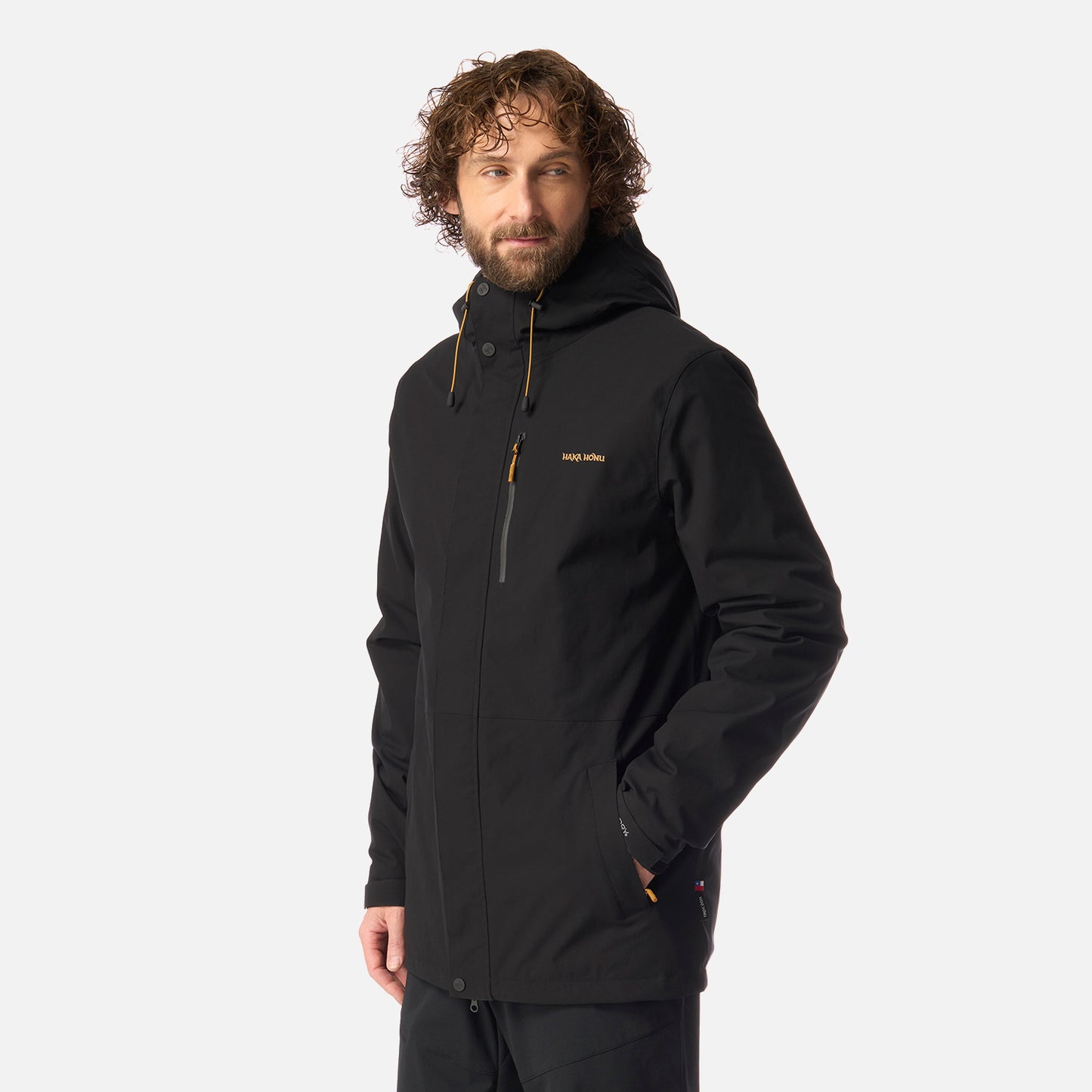 Chaqueta Hombre Perro Guapo Pro Negro Haka Honu