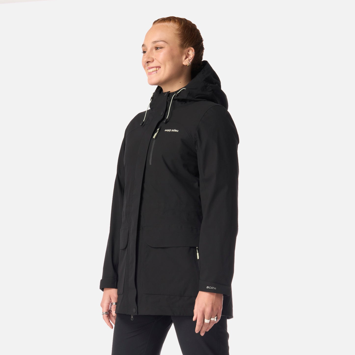 Chaqueta Mujer Perro Guapo Pro Negro Haka Honu