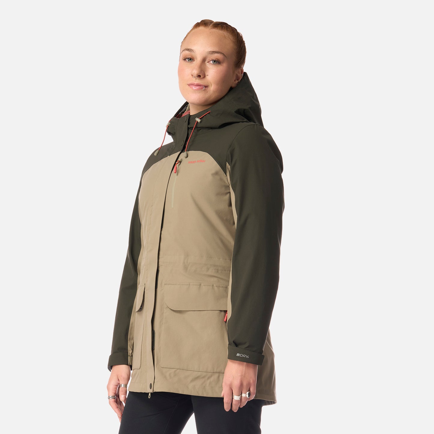Chaqueta Mujer Perro Guapo Pro Verde Oliva Haka Honu