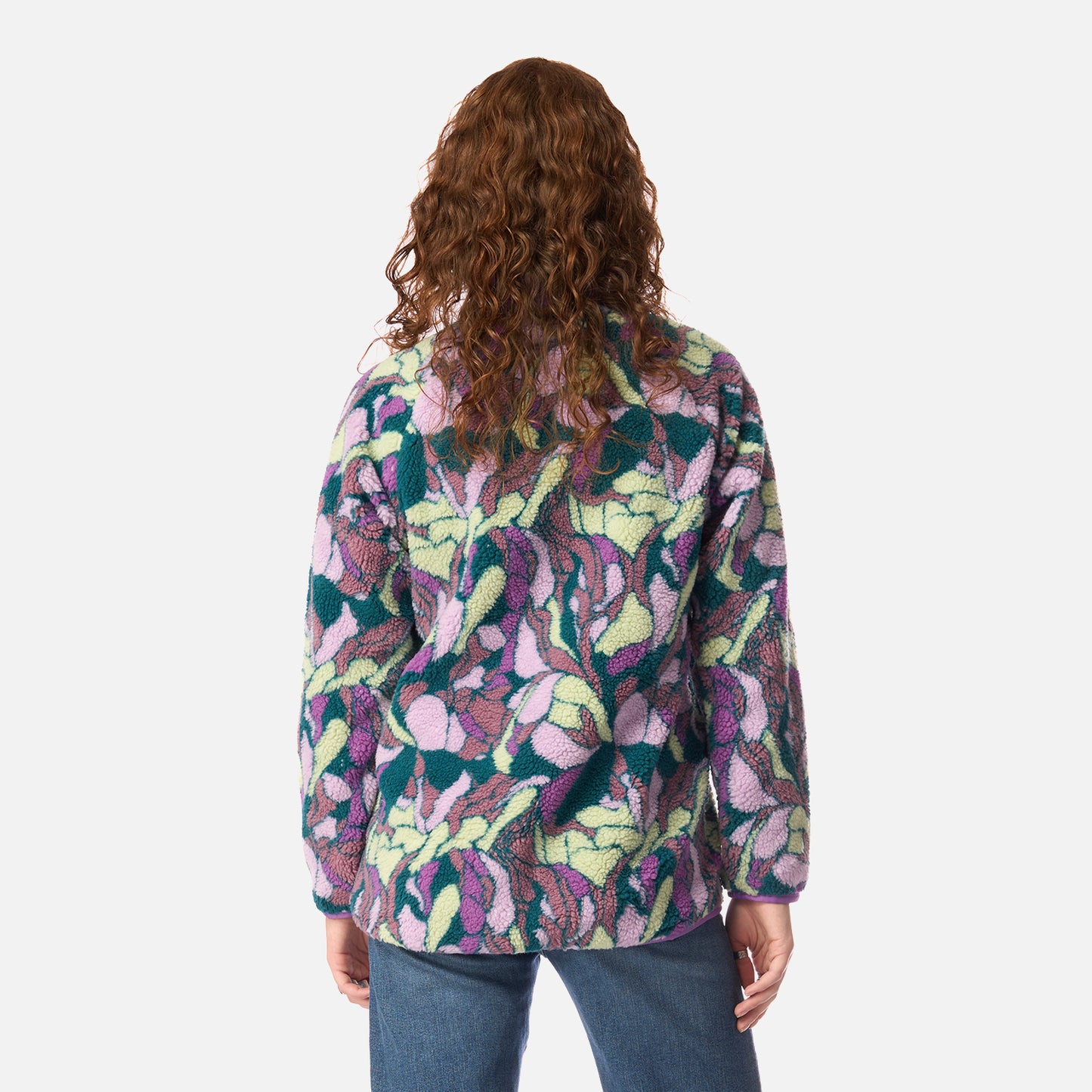 Polar Mujer Zip-porrito Print Morado Haka Honu