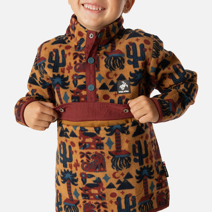Polar Niño Tokerau Poki Print Mostaza Haka Honu