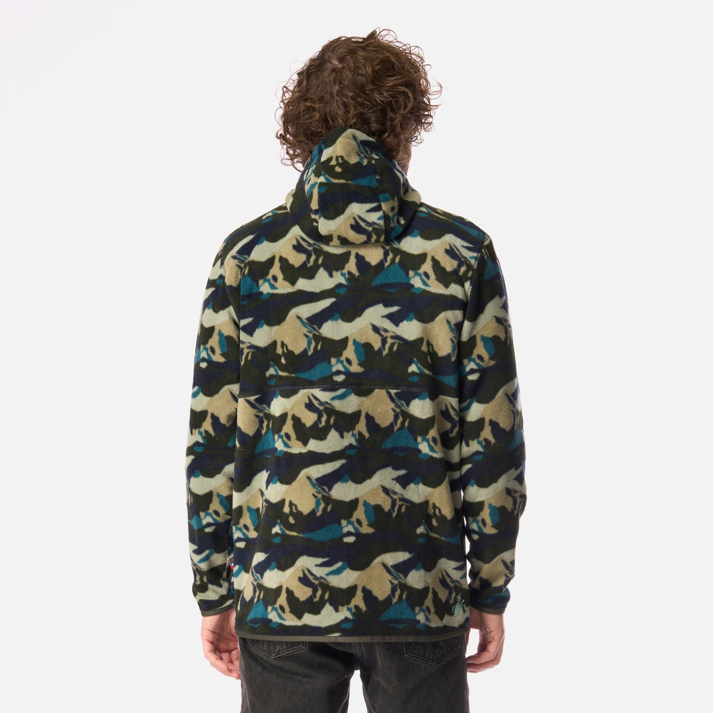 Polar Hombre Leñero Print Verde Militar Haka Honu