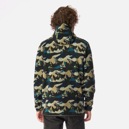 Polar Hombre Leñero Print Verde Militar Haka Honu
