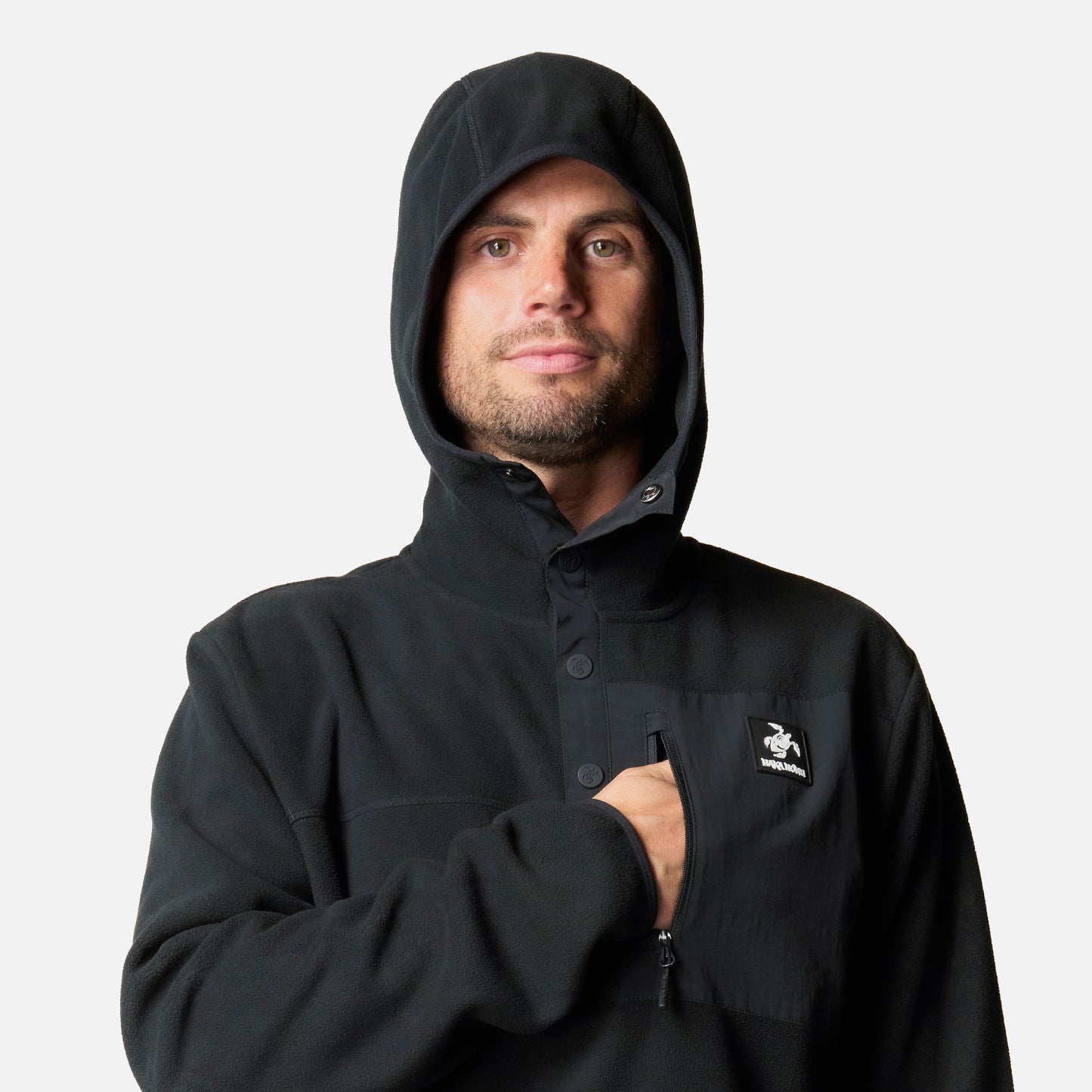 Polar Hombre Tokerau Hoody Negro Haka Honu