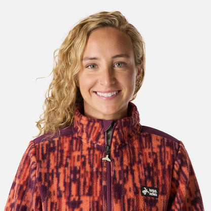 Polar Mujer Traro Print Terracota Haka Honu