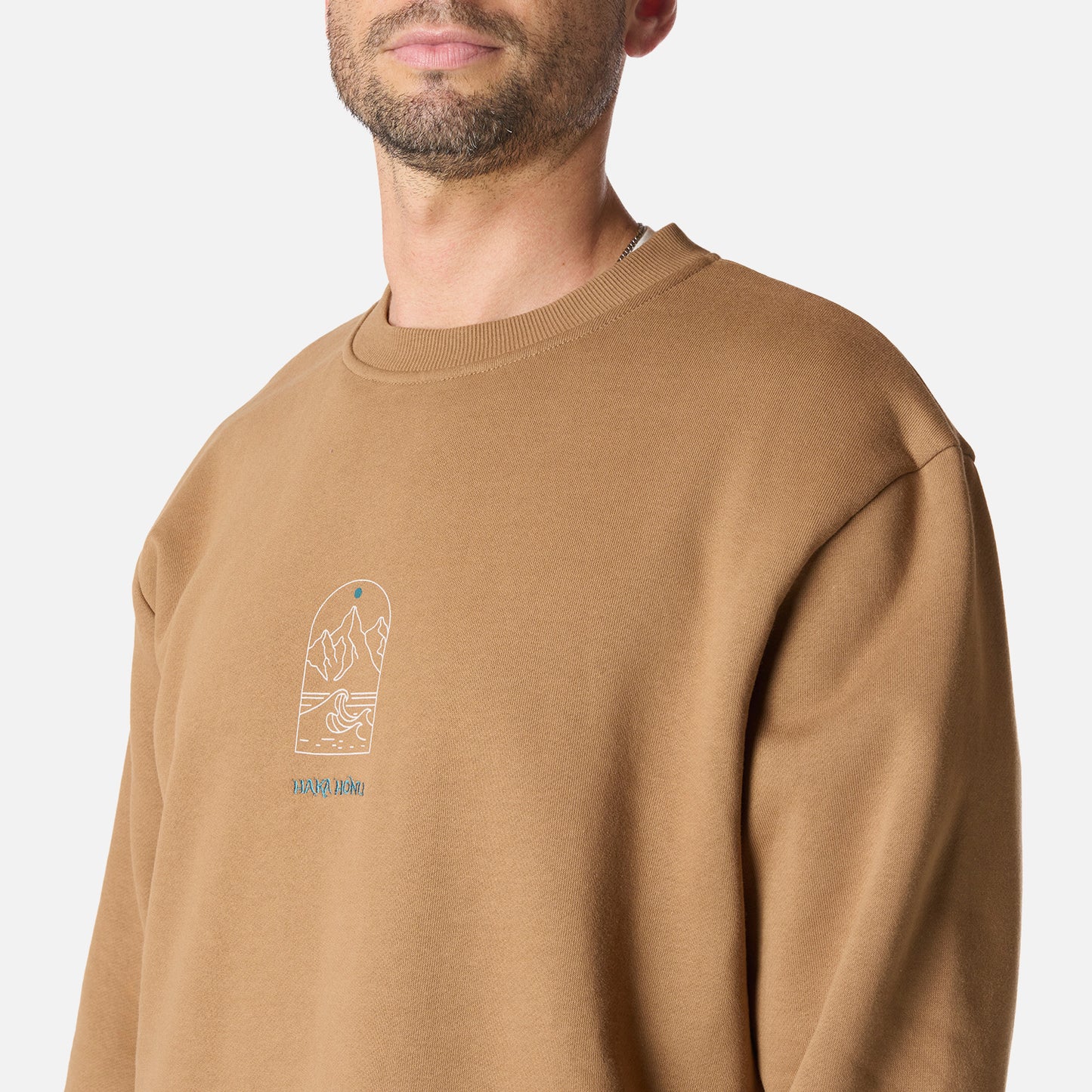Polerón Hombre Peliculyon Café Claro Haka Honu