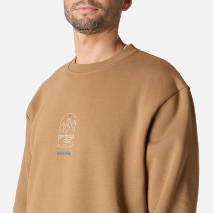 Polerón Hombre Peliculyon Café Claro Haka Honu