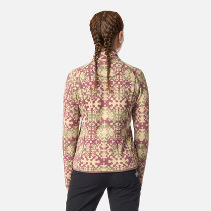 Polerón Mujer Taina Print Lila Haka Honu