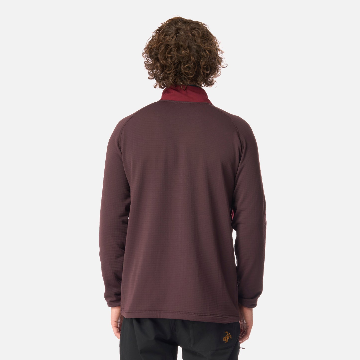 Polerón Hombre Taina Full Zip Burdeo Haka Honu