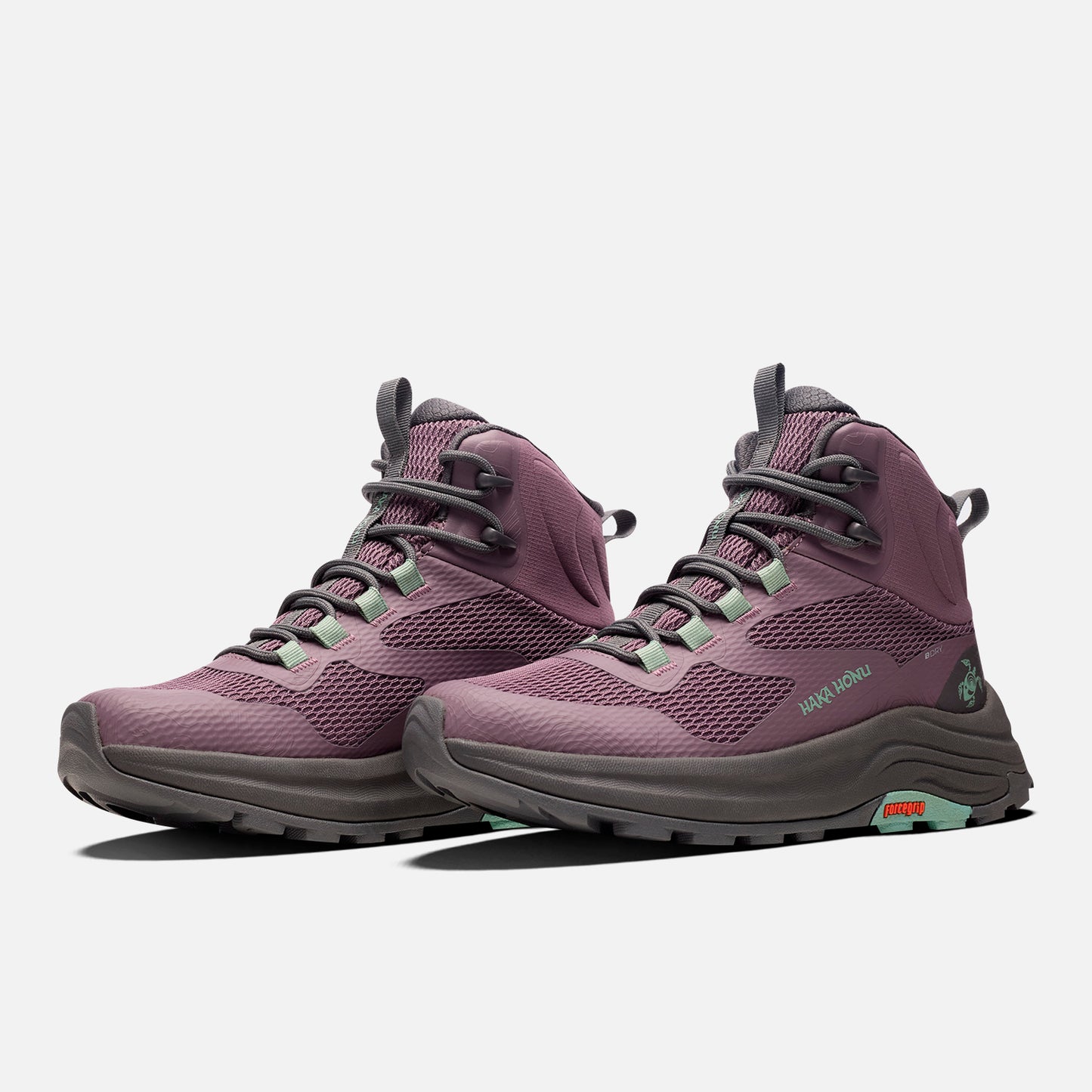 Zapatilla Mujer Huillin Alto Morado / Verde Agua Haka Honu