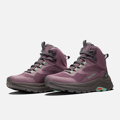 Zapatilla Mujer Huillin Alto Morado / Verde Agua Haka Honu