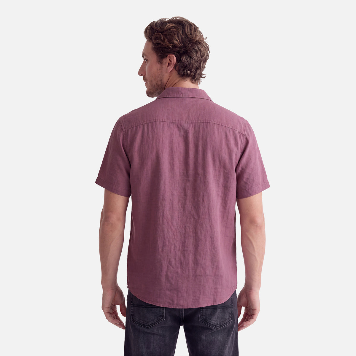 Camisa Hombre Linaje Lila Haka Honu