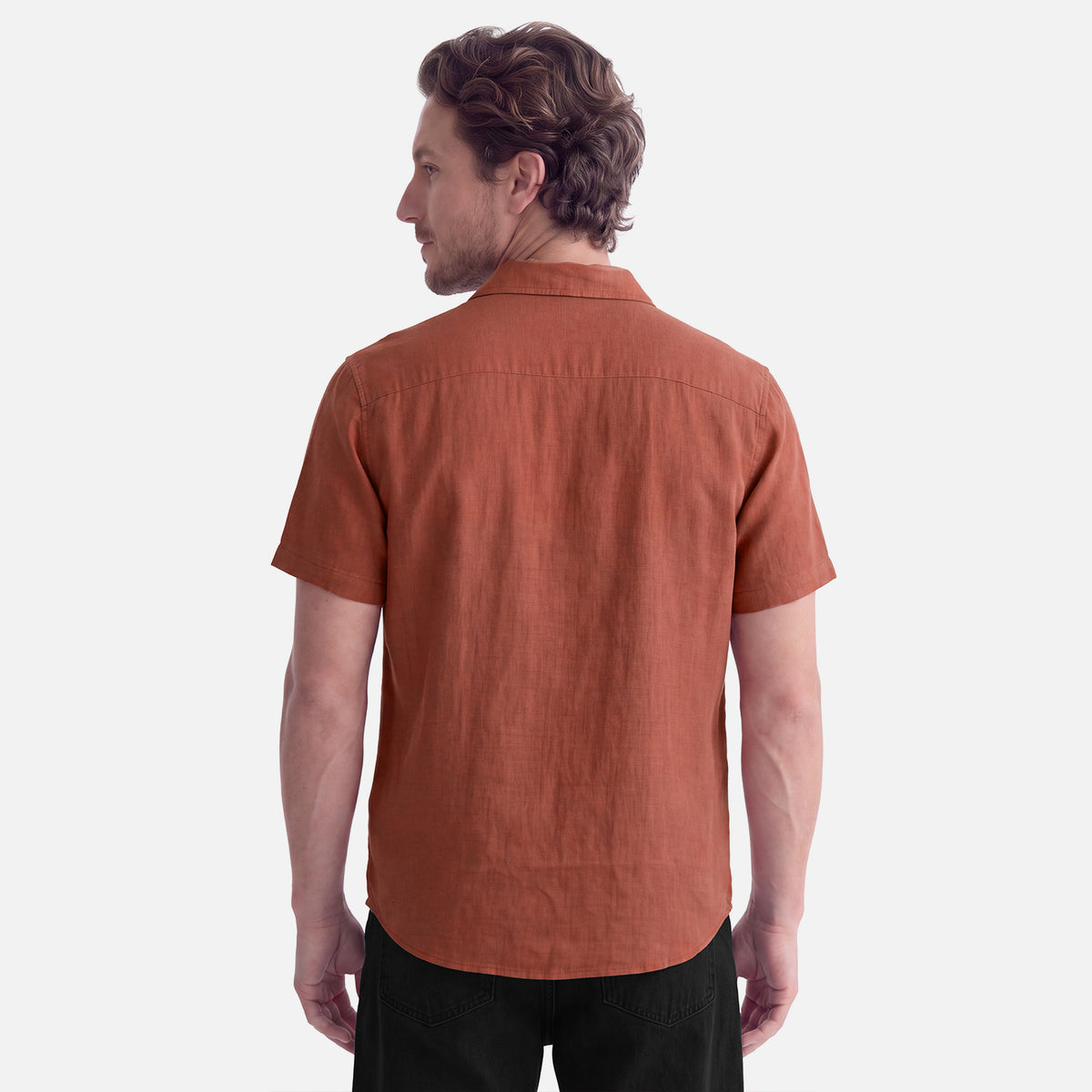 Camisa Hombre Linaje Terracota Haka Honu