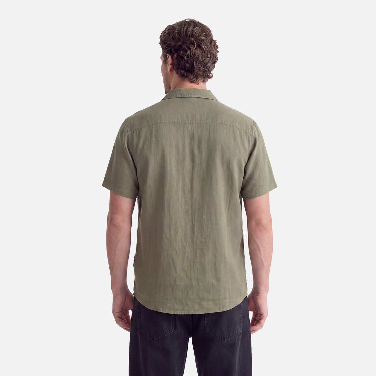 Camisa Hombre Linaje Verde Oliva Haka Honu