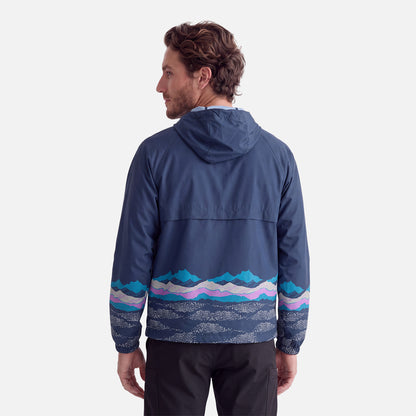 Chaqueta Hombre Aperrao Print Azul Noche Haka Honu