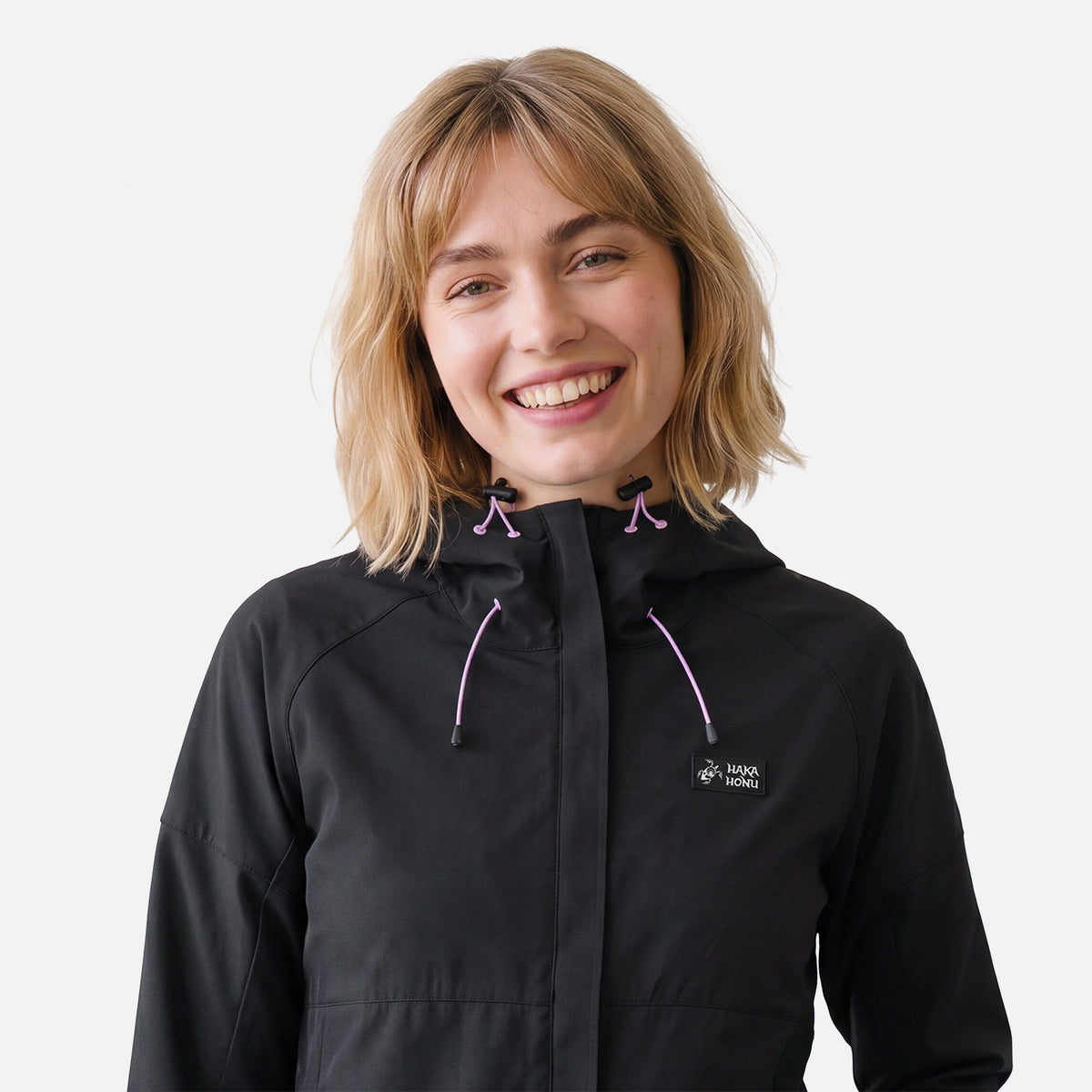 Chaqueta Mujer Terral Negro Haka Honu