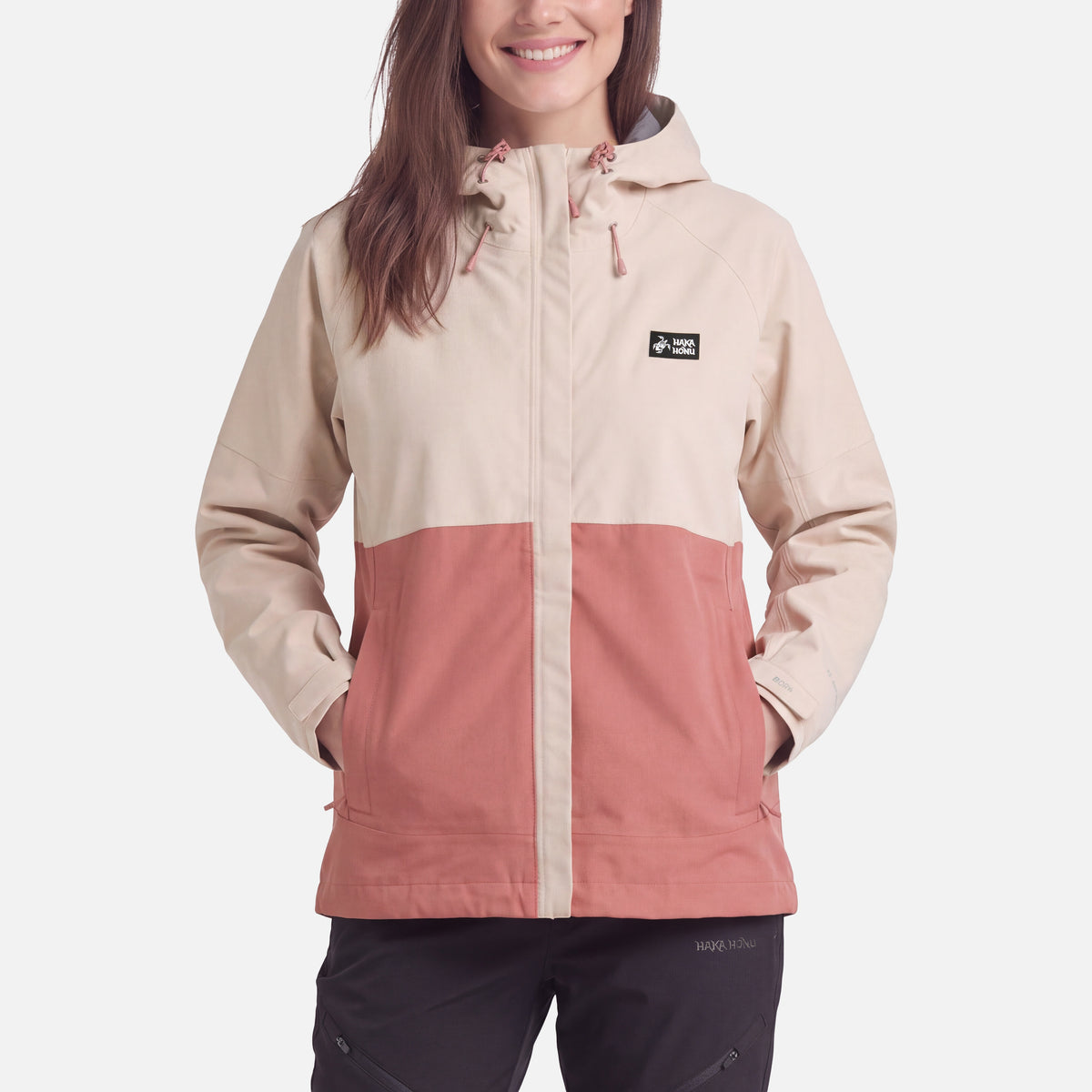 Chaqueta Mujer Viento Norte Crema Haka Honu