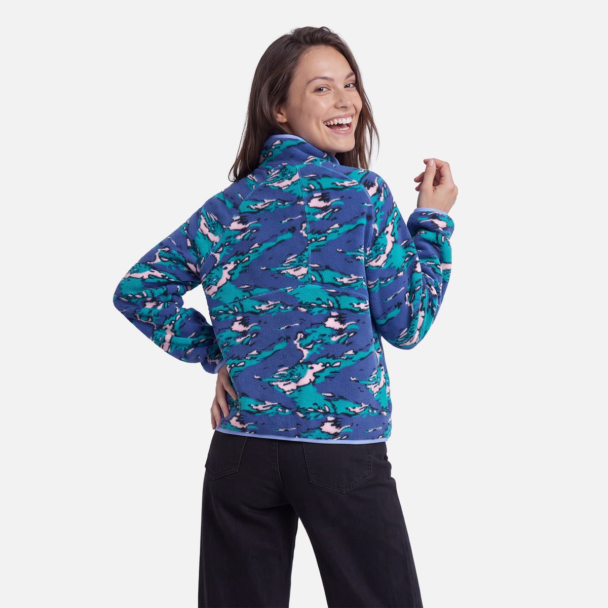 Polar Mujer Fogon Print Turquesa Haka Honu