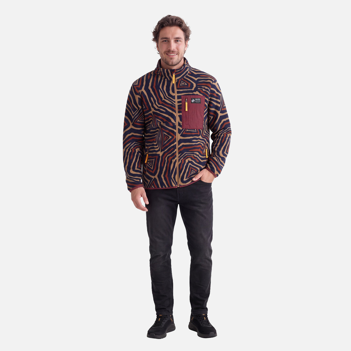 Polar Hombre Ruil Print Cafe Claro Haka Honu