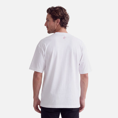 Polera Hombre Logo Blanco Haka Honu