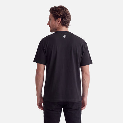 Polera Hombre Logo Negro Haka Honu
