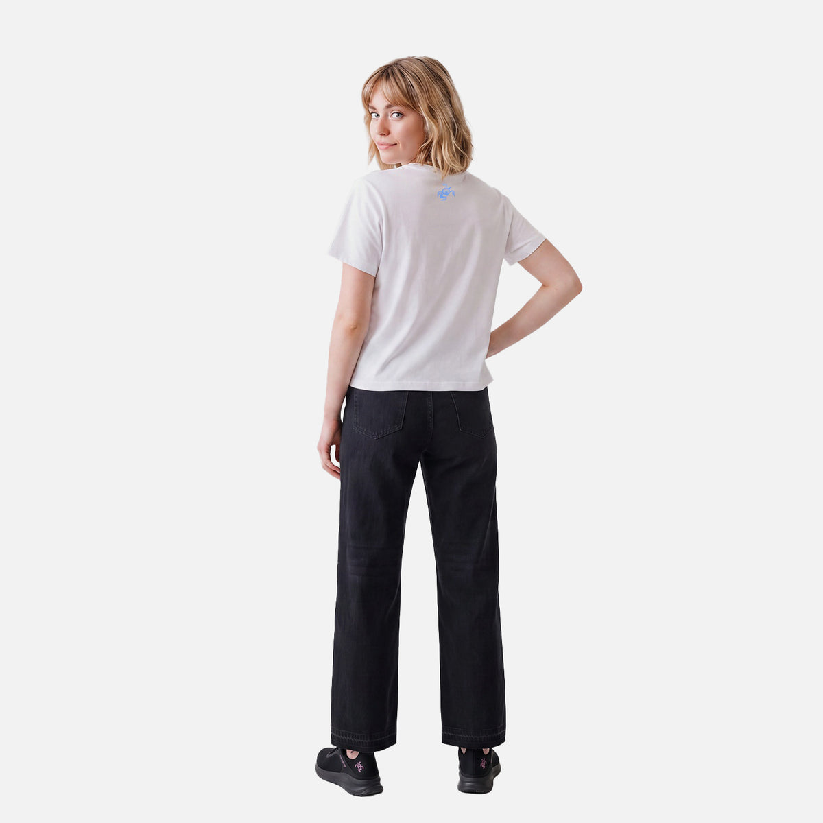 Polera Mujer Polo Blanco Haka Honu