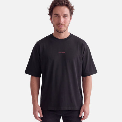 Polera Hombre Que Heavy Negro Haka Honu