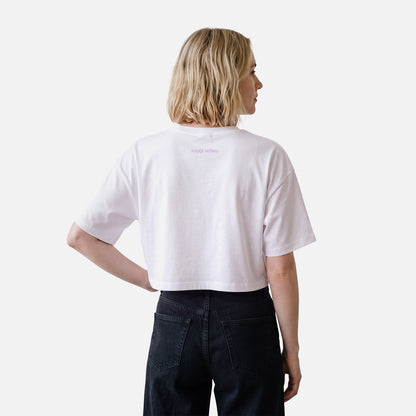 Polera Mujer Floreada Blanco Haka Honu