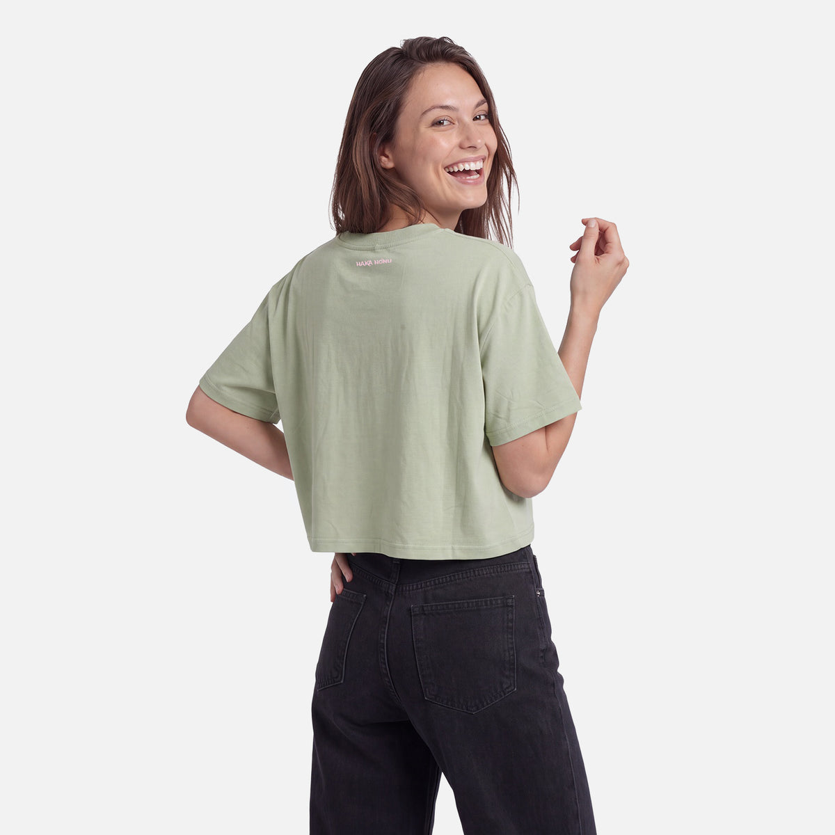 Polera Mujer Floreada Jade Haka Honu