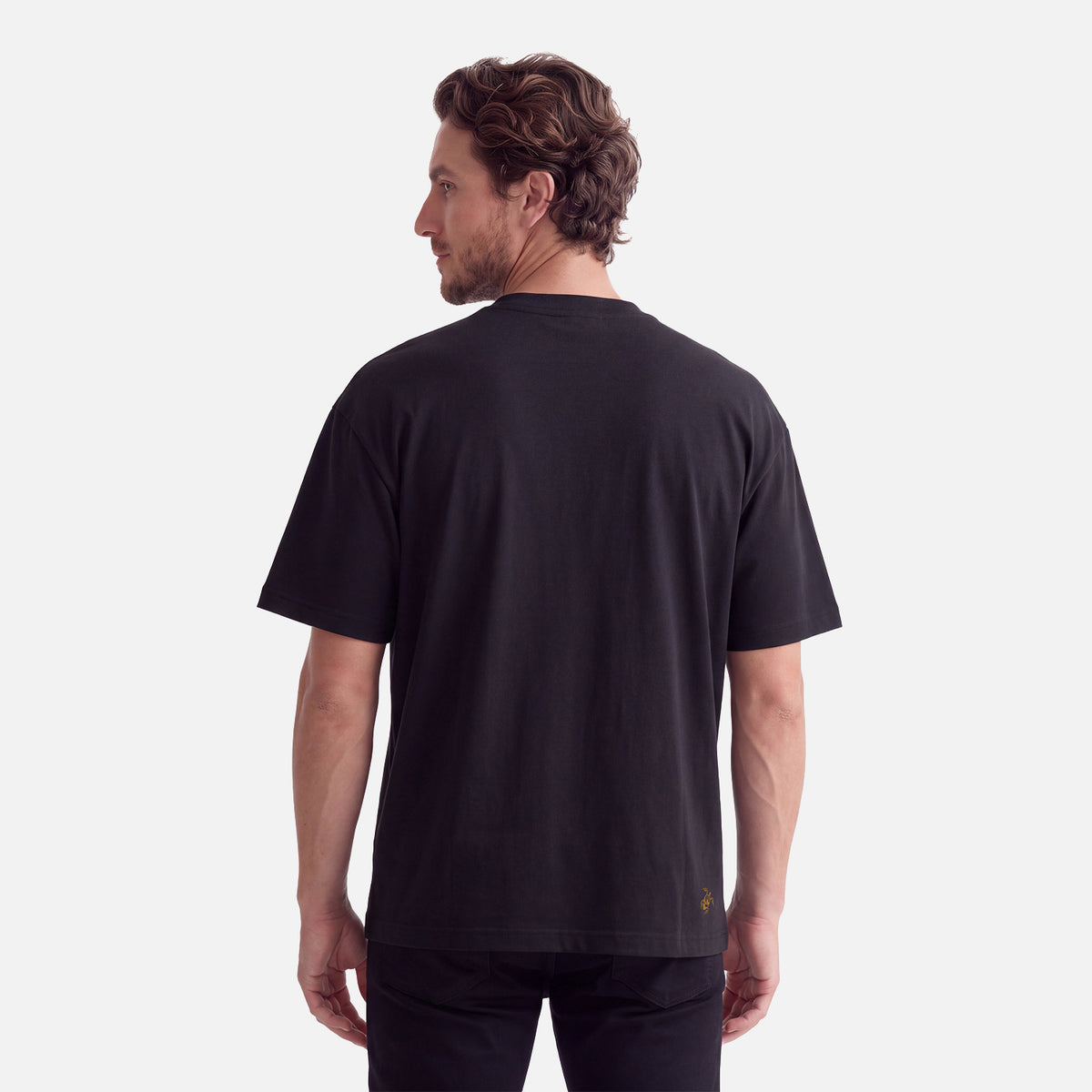Polera Hombre Trebol Negro Haka Honu