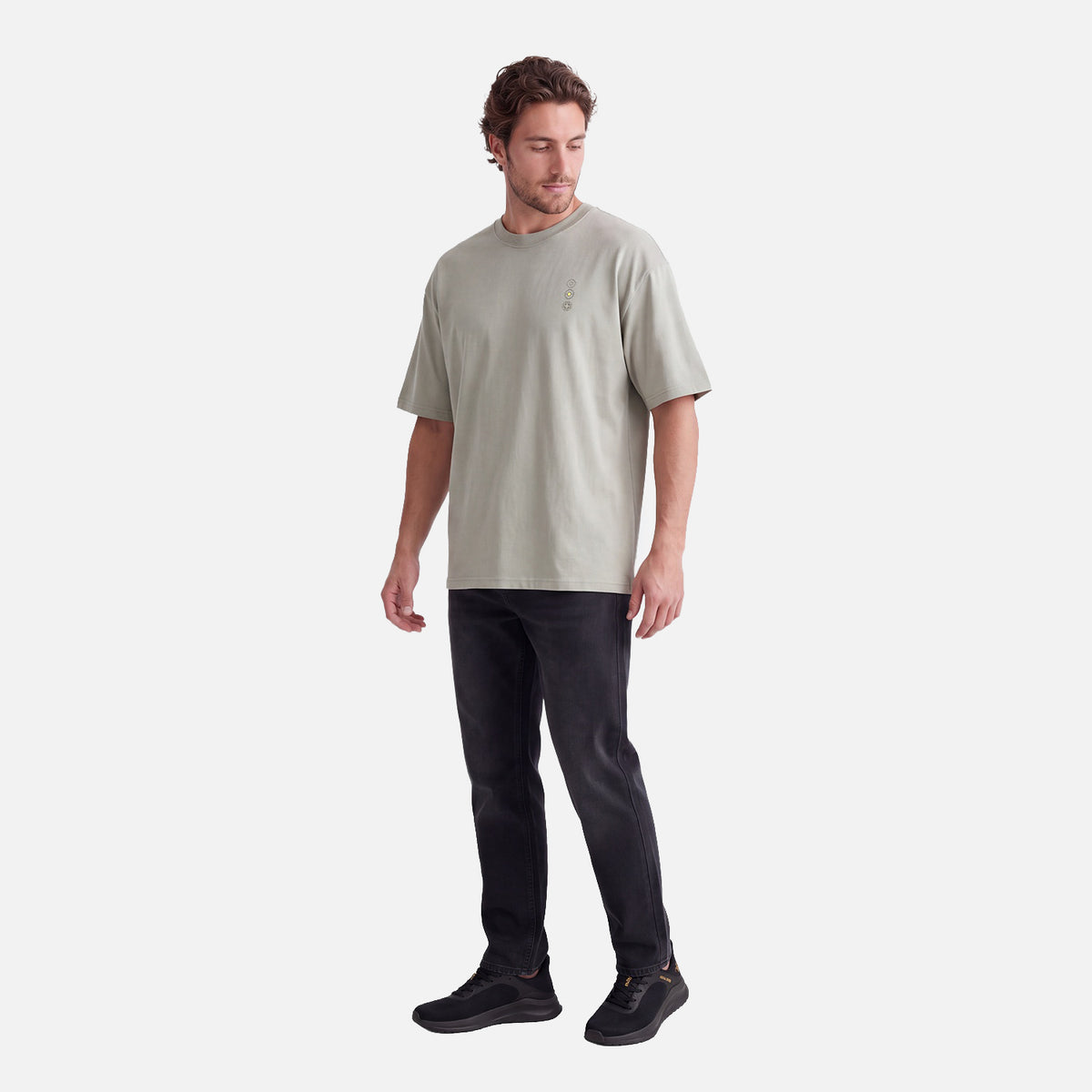 Polera Hombre Voy y Vuelvo Laurel Haka Honu