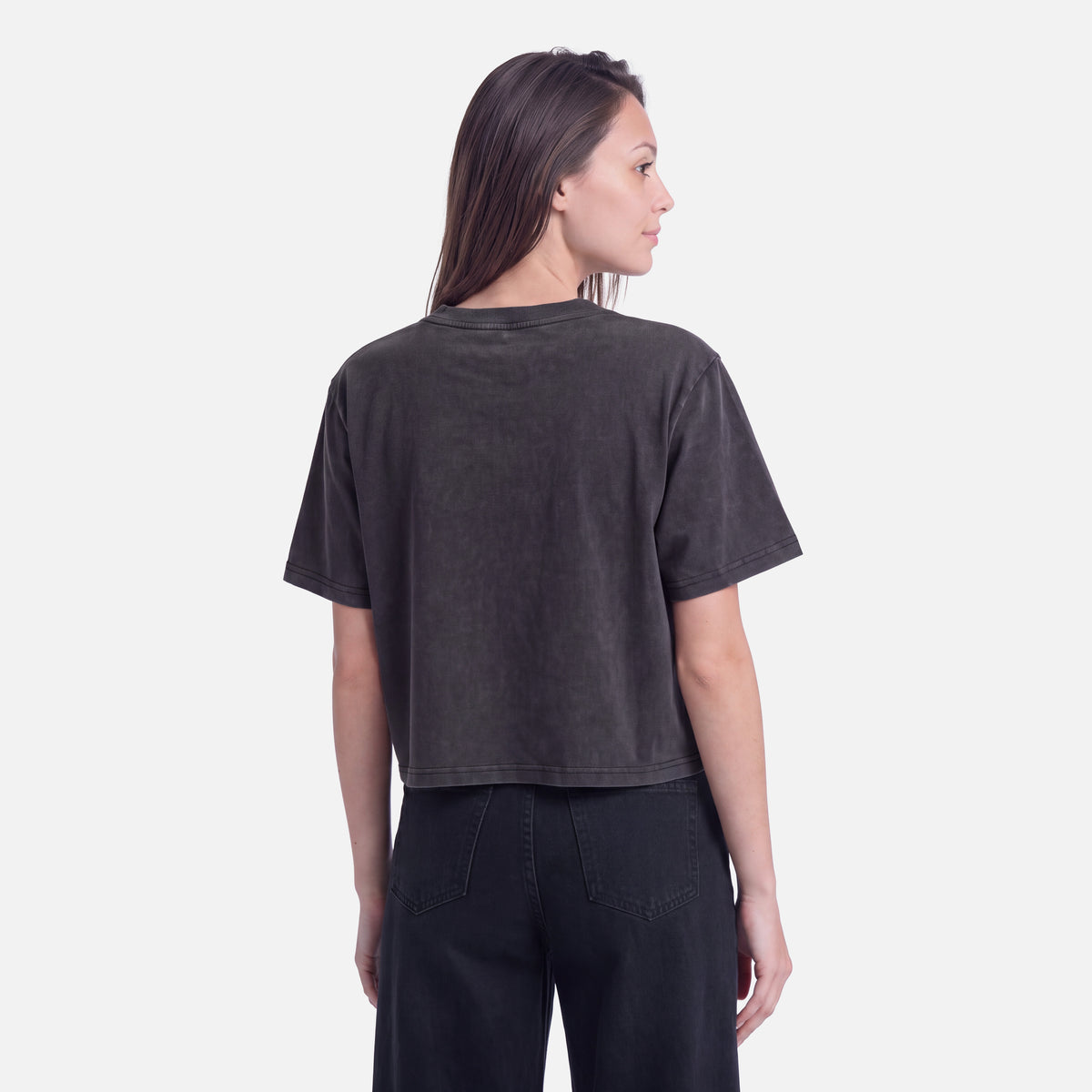 Polera Mujer Sin Prisa Gris Oscuro Haka Honu