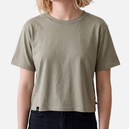 Polera Mujer Sin Prisa Verde Oliva Haka Honu