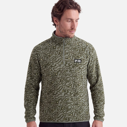 Polerón Hombre Taina Print Laurel Haka Honu