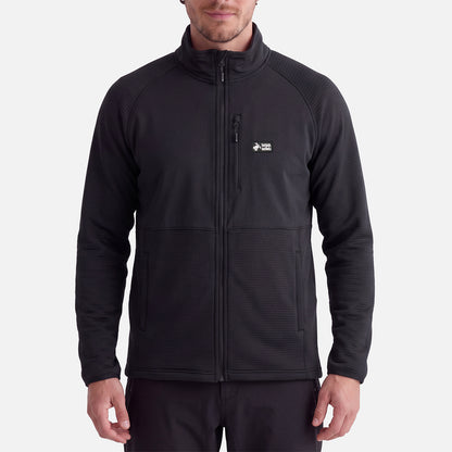 Polerón Hombre Taina Full Zip Negro Haka Honu