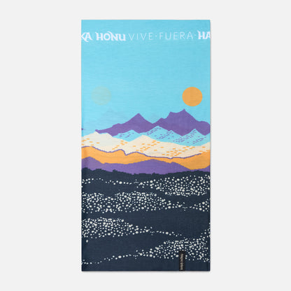 Headex Unisex La Tortuga Print Negro Haka Honu