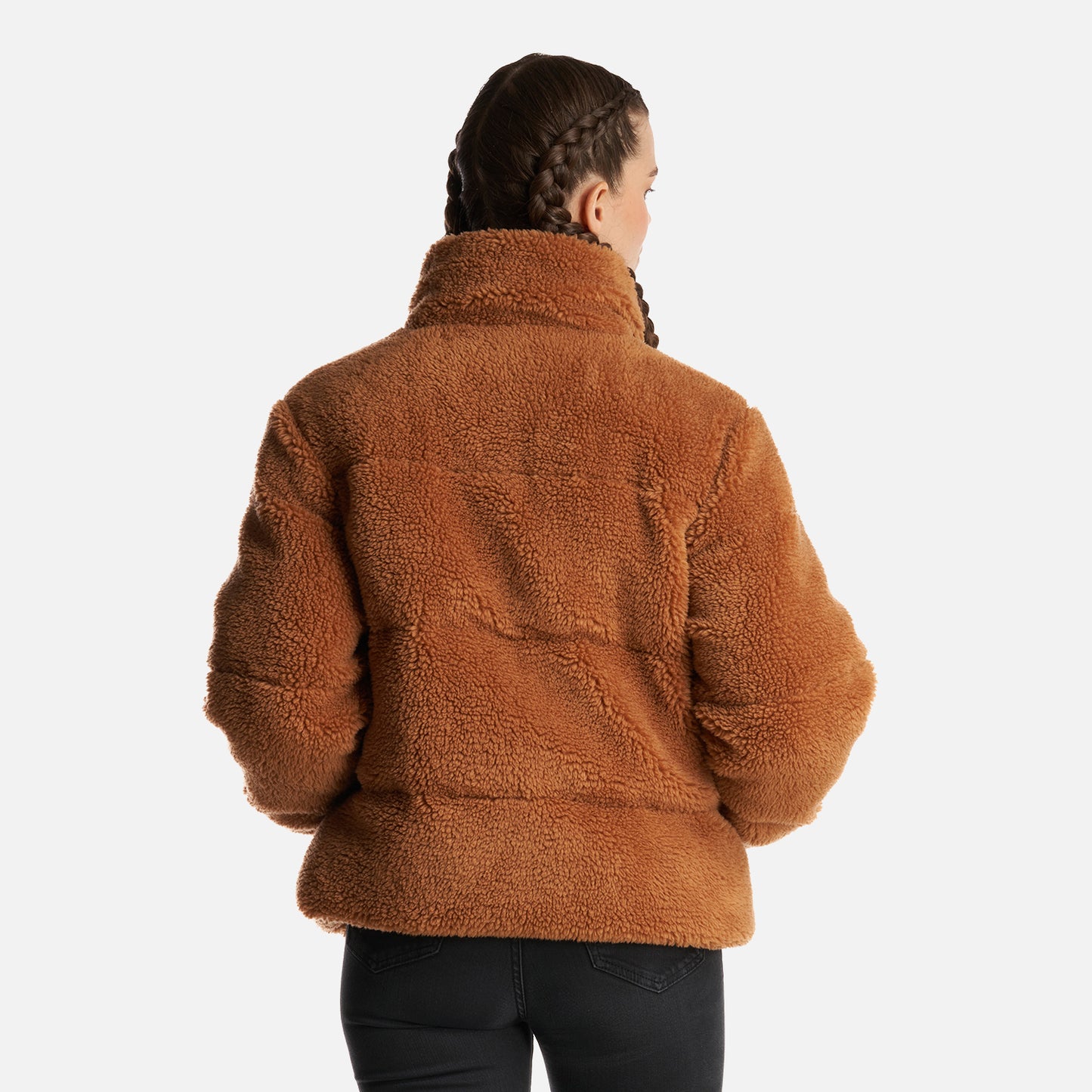 Chaqueta Mujer Aterciopelada Camel Haka Honu