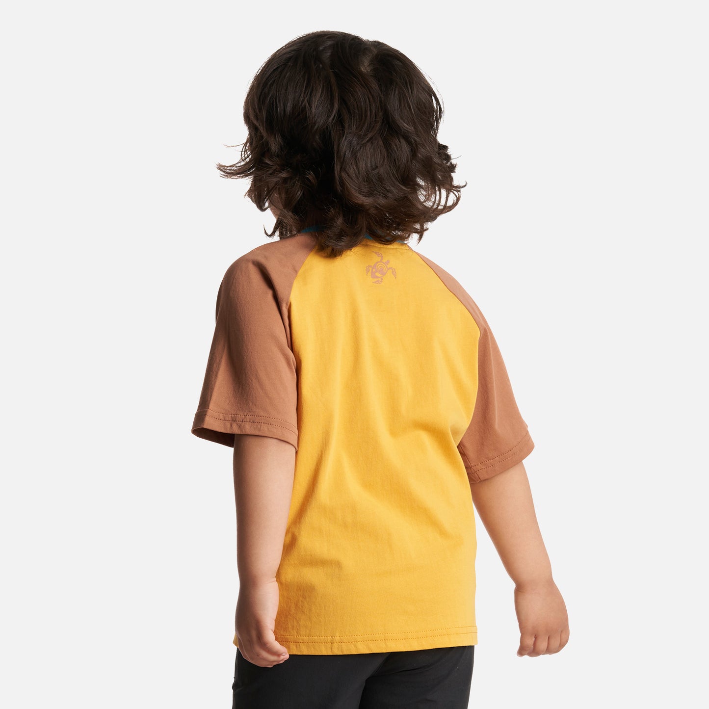 Polera Niño Hakids Amarillo Haka Honu
