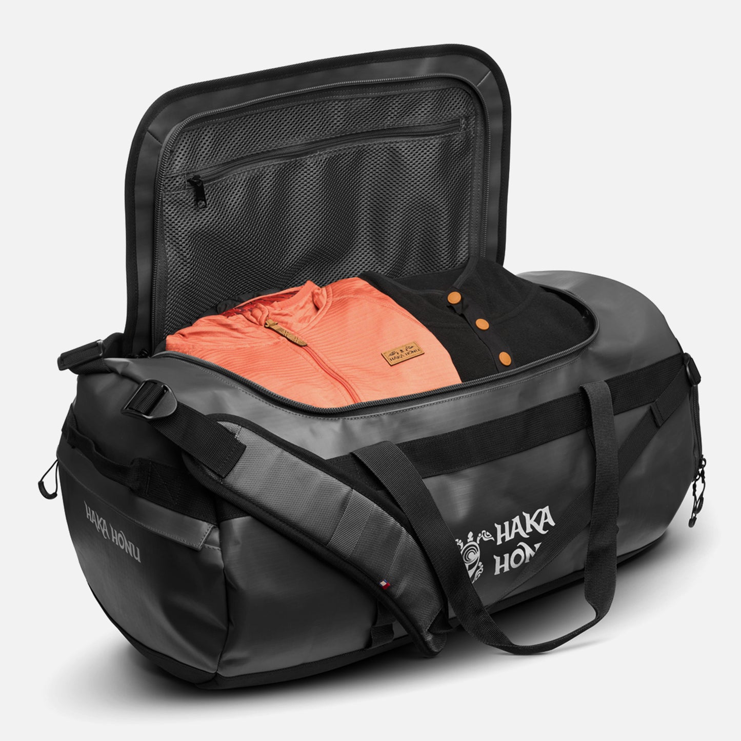 Bolso Duffle 50L Negro Haka Honu