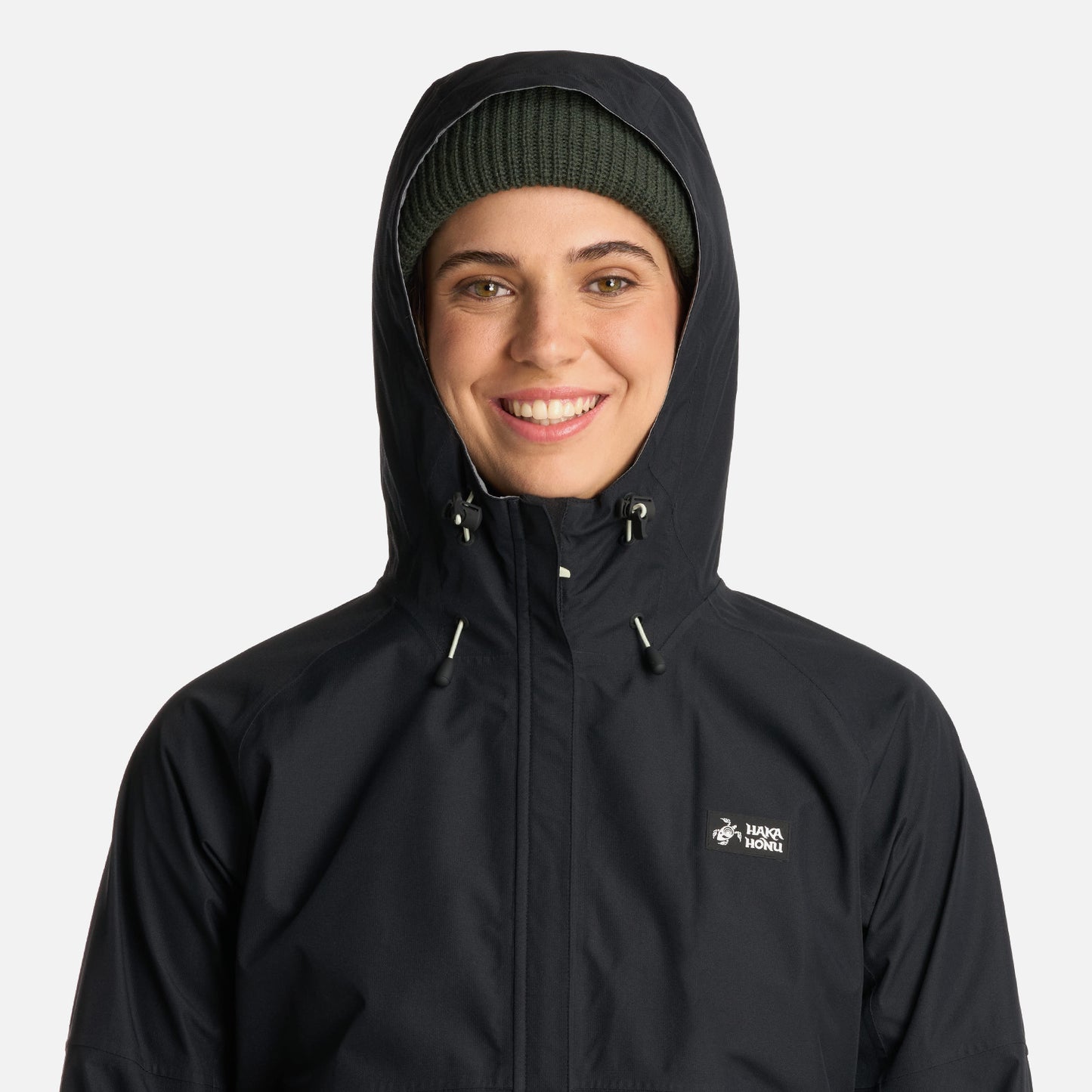 Chaqueta Mujer Viento Norte Negro Haka Honu