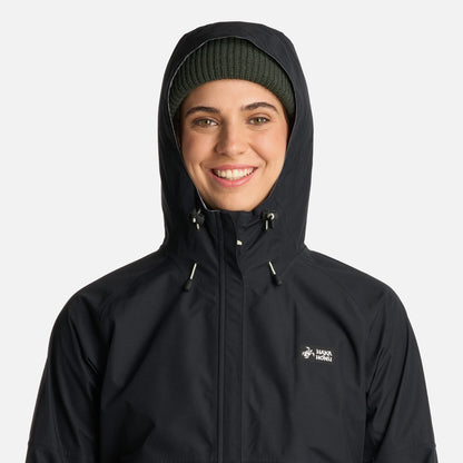 Chaqueta Mujer Viento Norte Negro Haka Honu