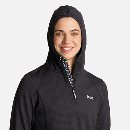 Polerón Mujer Taina Nui Negro Haka Honu