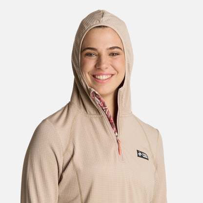 Polerón Mujer Taina Nui Crema Haka Honu