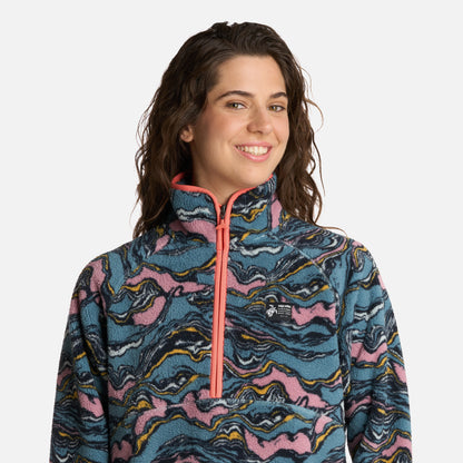 Polar Mujer Fogon Print Petroleo Haka Honu